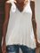 V Neck Paneled Spaghetti Solid Sexy Camis