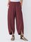 Summer Pockets Striped Casual Capri Pants