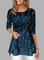 Cotton-Blend Half Sleeve Shirts & Blouses