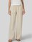 Linen Pockets Solid Pants