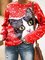 Christmas cat Sweatshirt