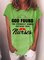 God Found The Strongest Women And Made Them Nurses Women's T-shirt