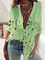 Floral-Print Long Sleeve Shirts & Tops