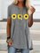 Crew Neck Casual Short Sleeve Shirts & Tops