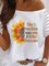 Cotton-Blend Casual Short Sleeve Floral Shirts & Tops