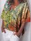 Casual Short Sleeve V Neck Floral Shirts & Tops