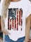 Floral-Print Flag Casual Shirts & Tops
