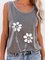 Crew Neck Shift Sleeveless Casual Vests