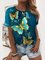 Casual Printed Short Sleeve Shirts & Tops