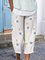 Floral-Print Casual Pants