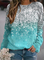 Crew Neck Long Sleeve Cotton-Blend Shirts & Tops