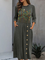 Long Sleeve Shift Floral Casual Dresses