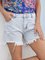 Casual Cotton-Blend Plain Pants