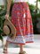 Boho Cotton-Blend Floral Skirts
