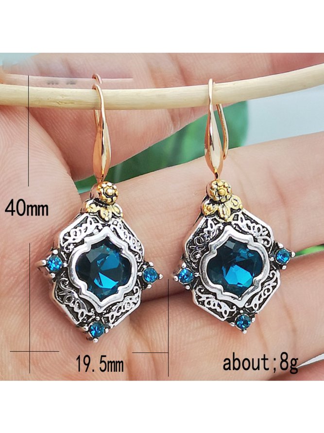Vintage Gorgeous Turquoise Earrings