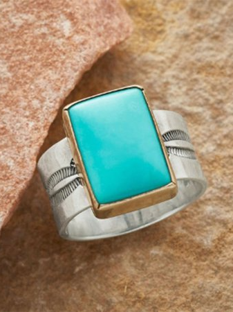 Light Turquoise Ring